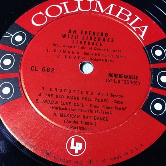 Vintage An Evening with Liberace 33 Vinyl Record - Picture 3 of 6